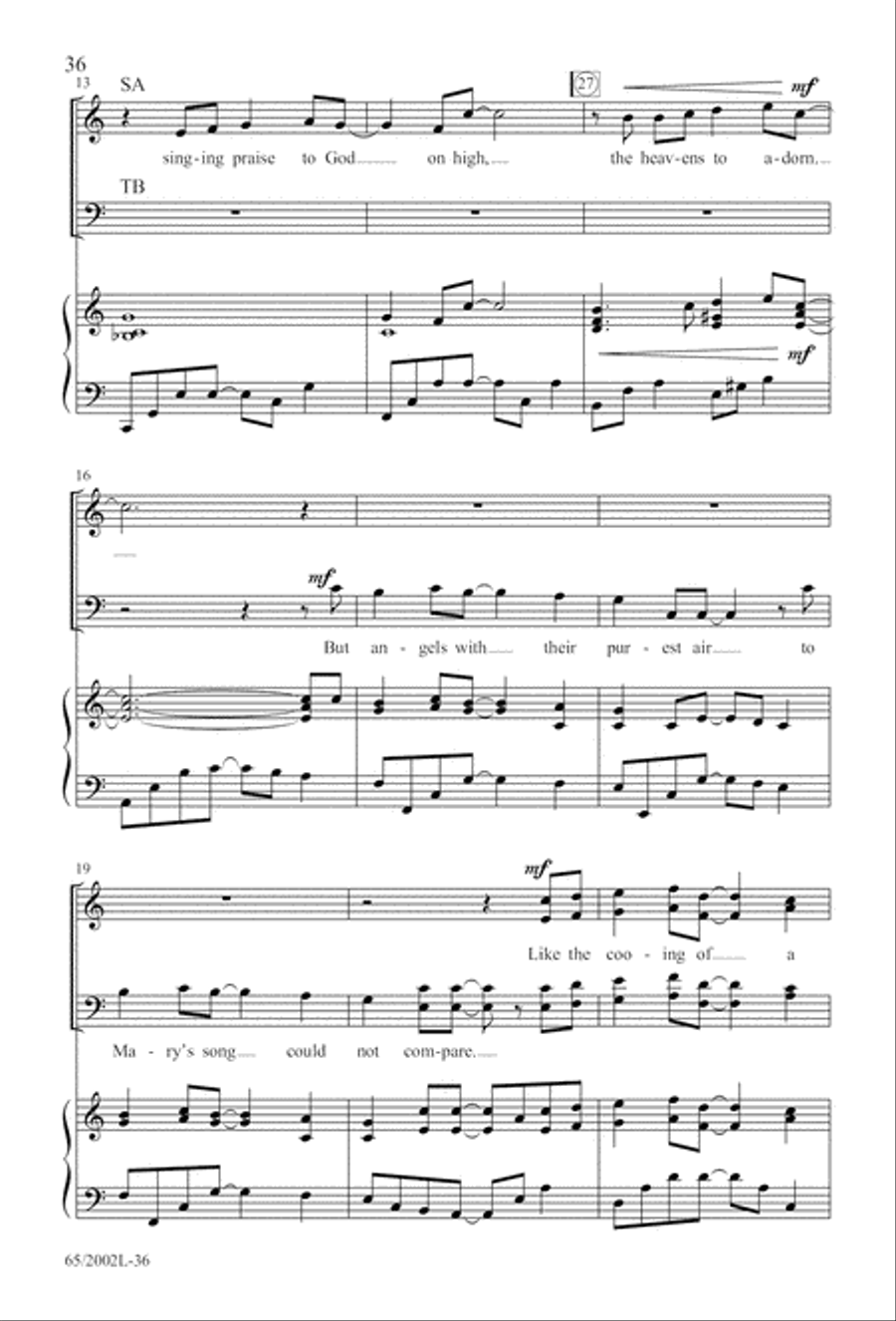 And This Shall Be a Sign And This Shall Be a Sign 4-Part scores gallery preview page 37