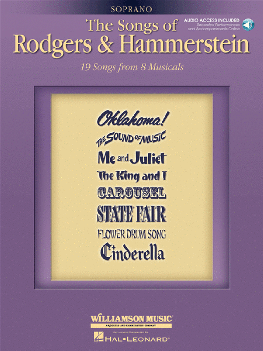 The Songs of Rodgers & Hammerstein Voice scores gallery preview page 1