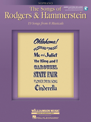 Book cover for The Songs of Rodgers & Hammerstein