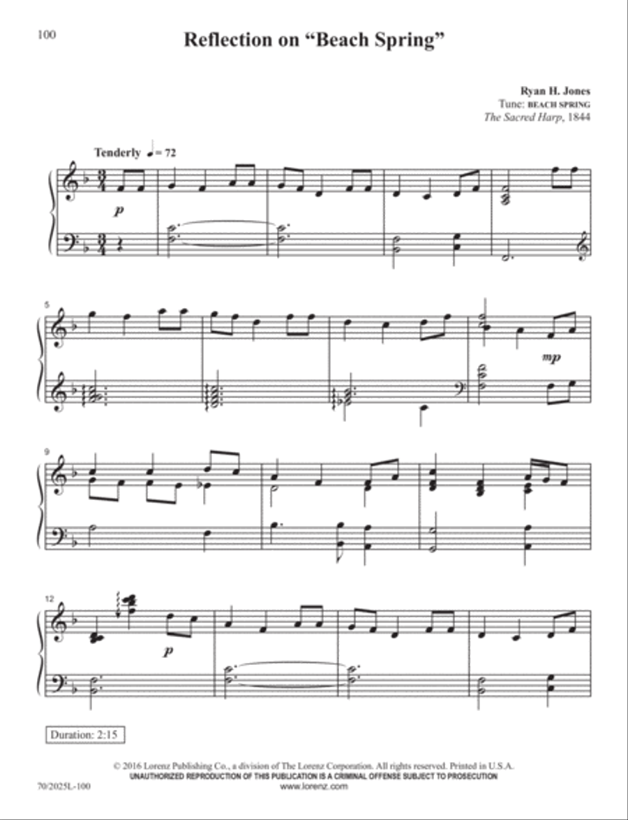 The Church Pianist's Library, Vol. 20 Piano Solo scores gallery preview page 32