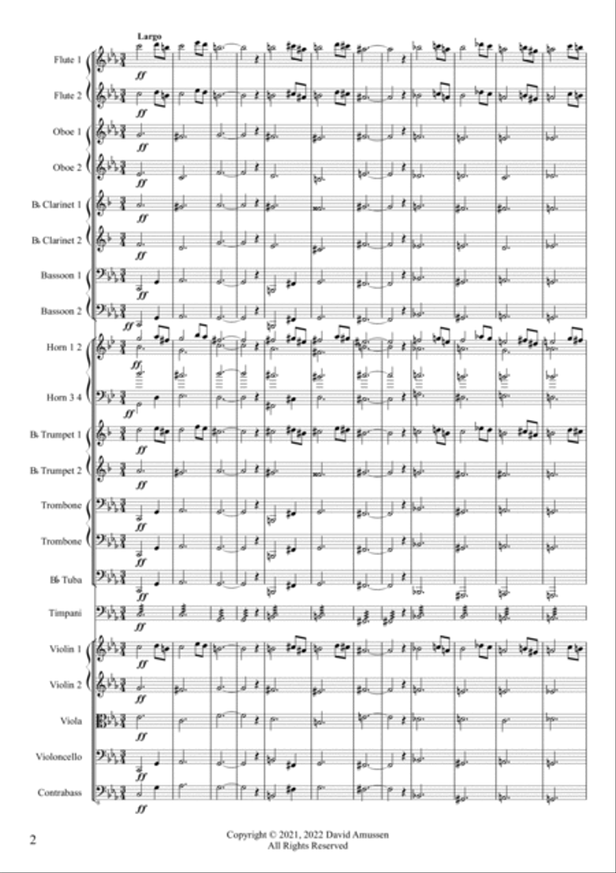 Rhapsody Rhapsody Full Orchestra scores gallery preview page 2
