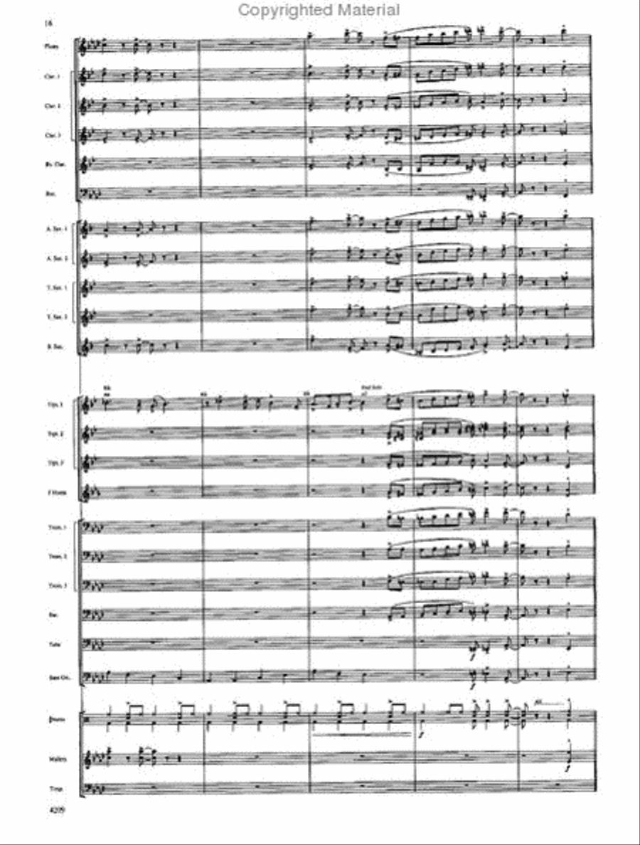 In the Mood Big Band scores gallery preview page 15