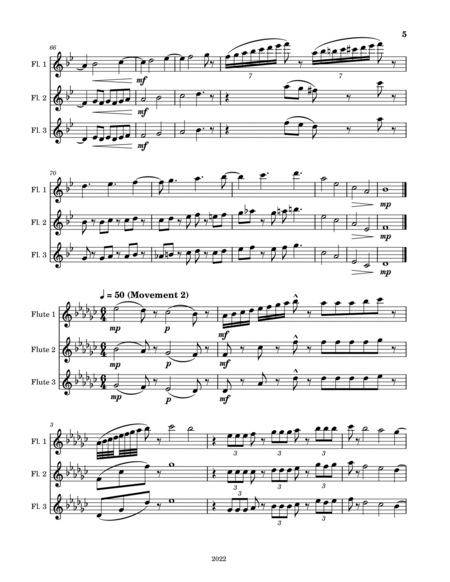 Flute Trio Suite No.2 image number null
