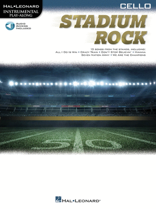 Book cover for Stadium Rock for Cello