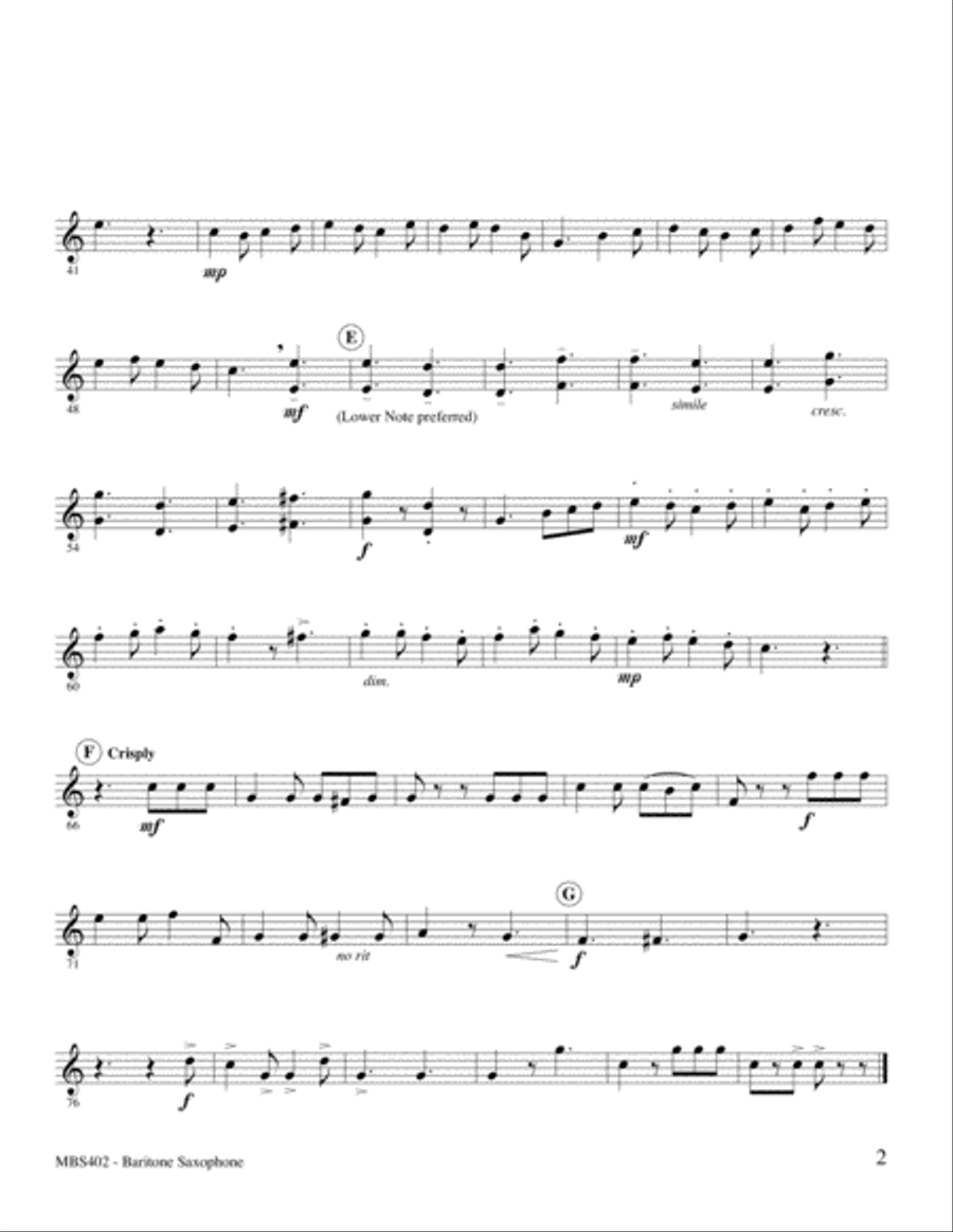 Faith Is The Victory Saxophone Quartet scores gallery preview page 13