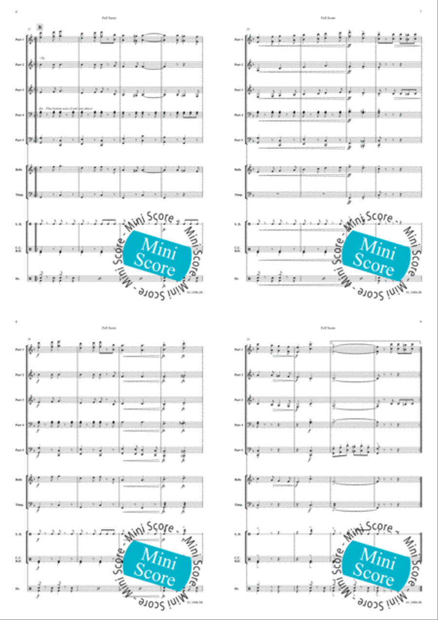 March Majestic Concert Band scores gallery preview page 4