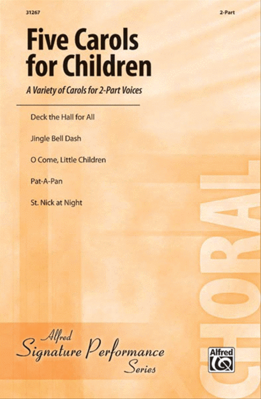 Five Carols for Children 2-Part scores gallery preview page 1