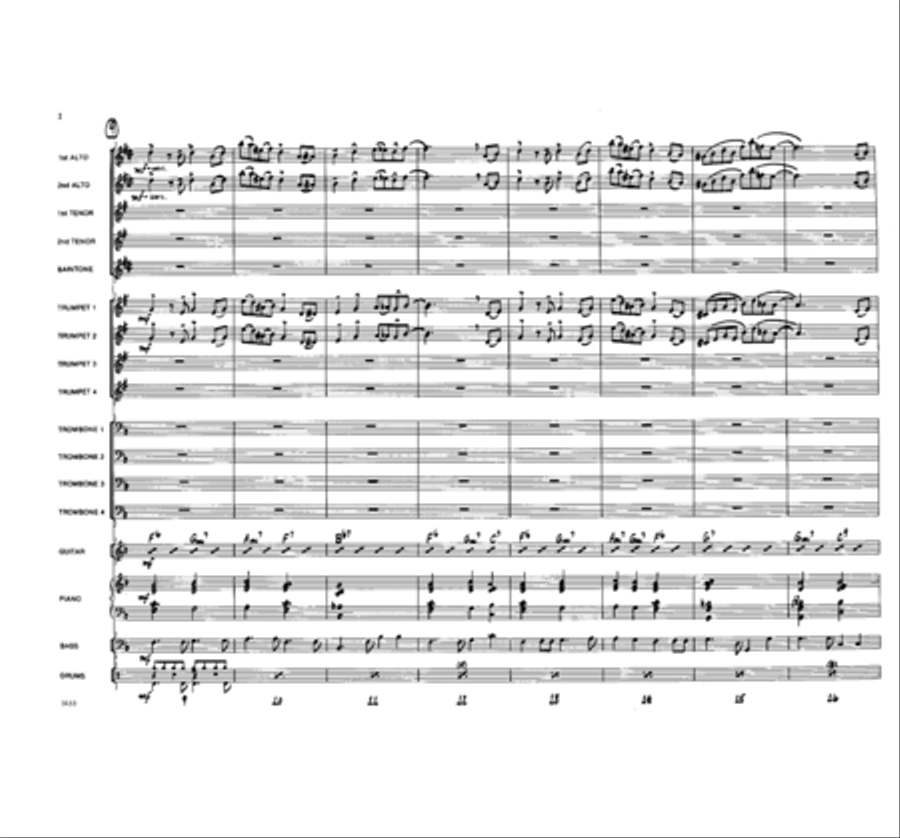 Chops, Don't Fail Me Now Chops, Don't Fail Me Now Jazz Ensemble scores gallery preview page 3