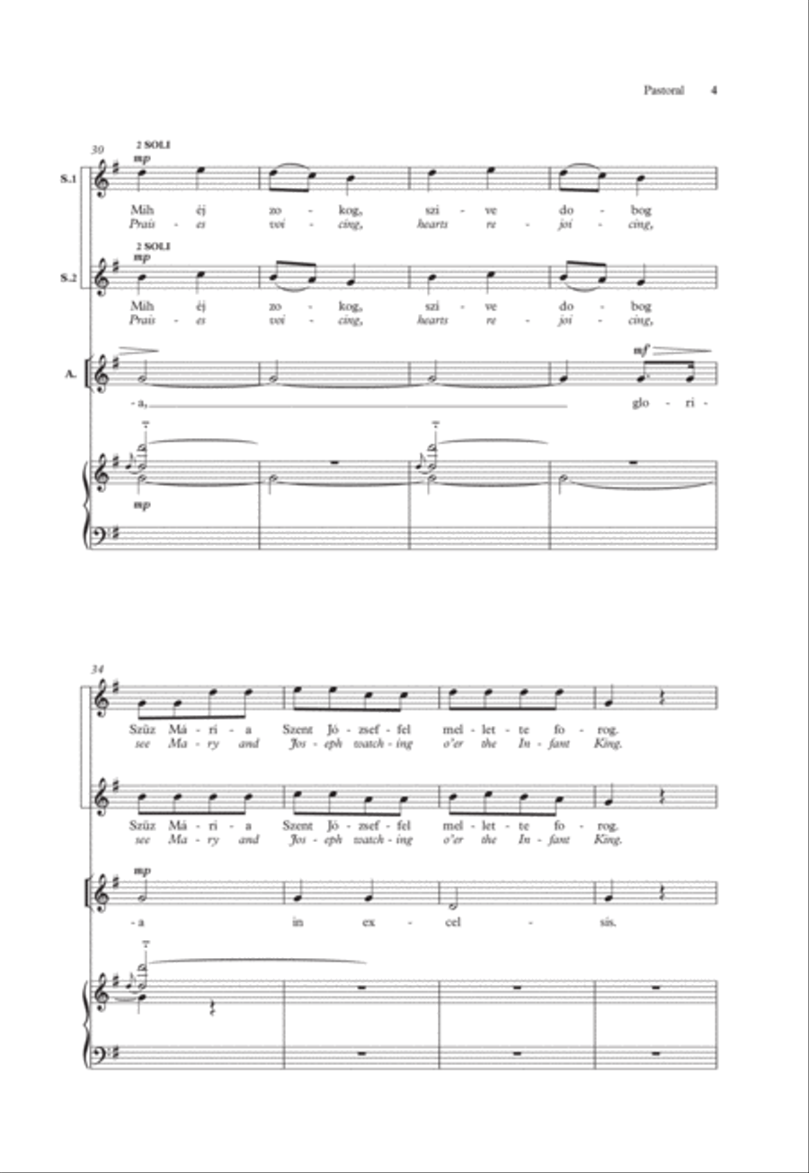 Pastoral (Angels Bright) Pastoral (Angels Bright) SSA scores gallery preview page 4