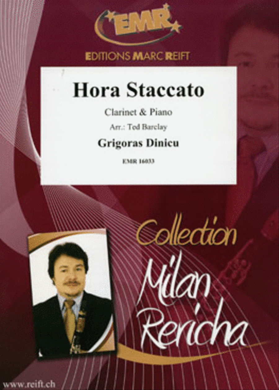 Hora Staccato Clarinet Solo scores gallery preview page 1