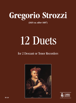 Book cover for 12 Duets for 2 Descant or Tenor Recorders