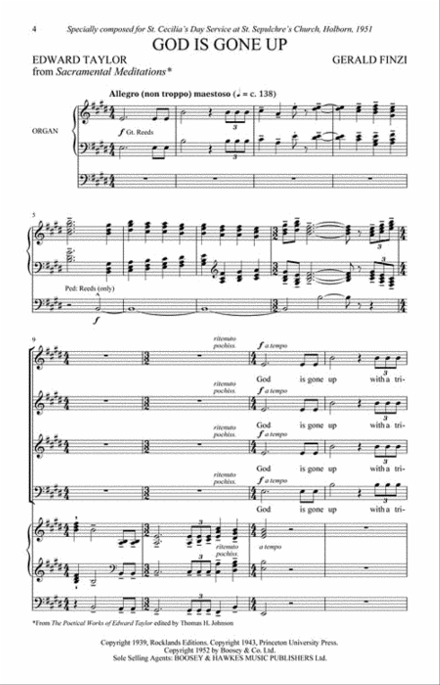God is Gone Up Divisi scores gallery preview page 2