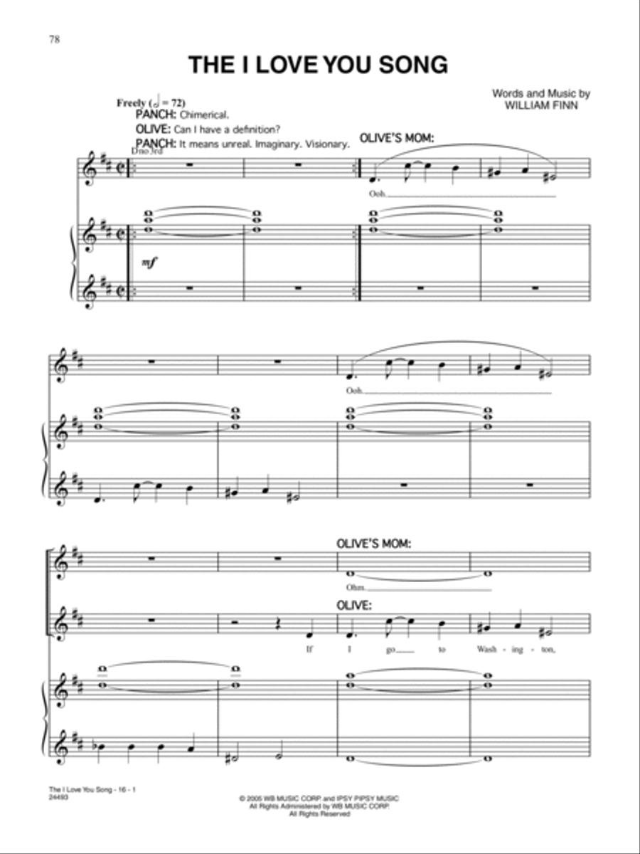 The I Love You Song (from 