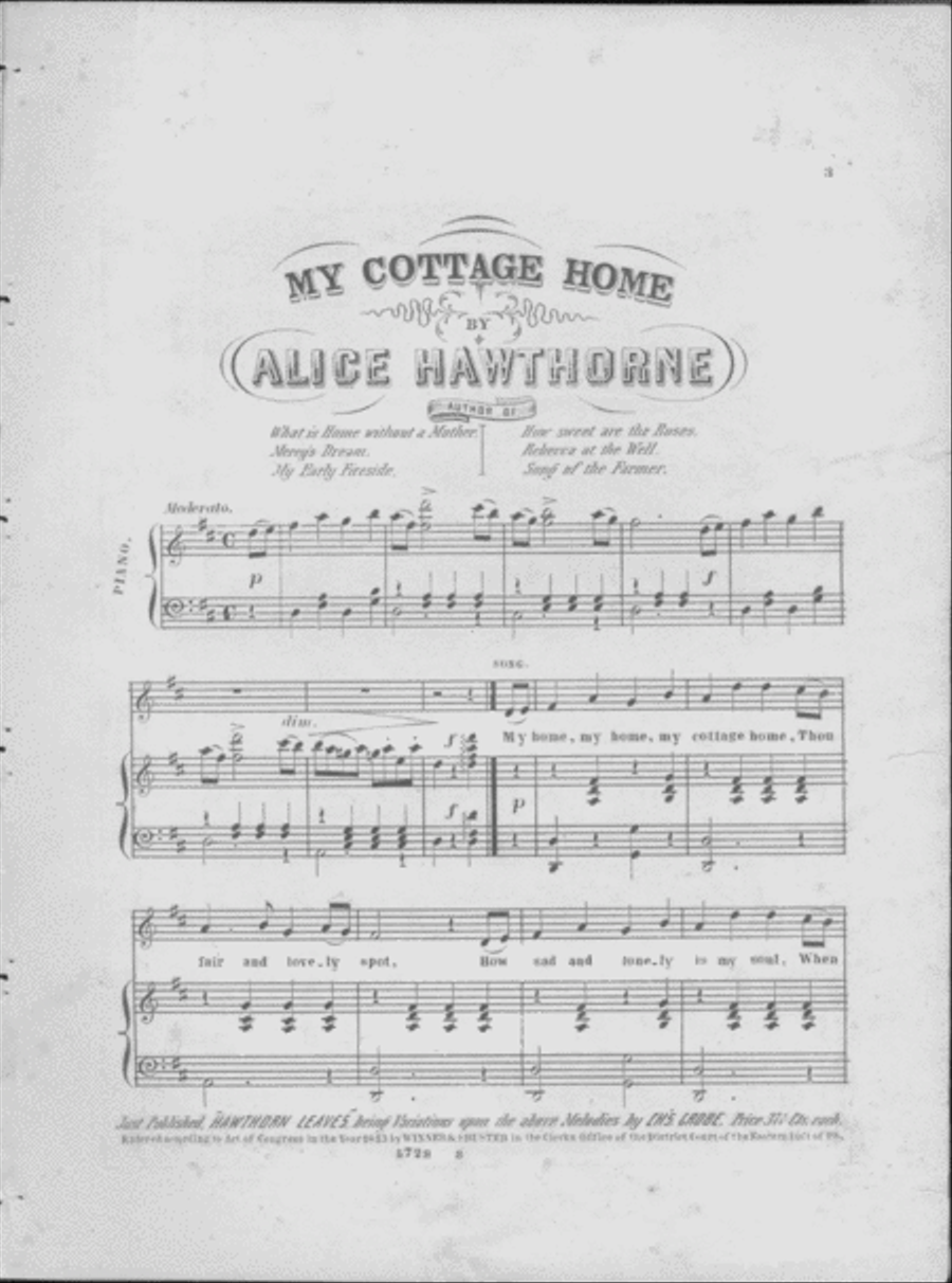 My Cottage Home Voice scores gallery preview page 2