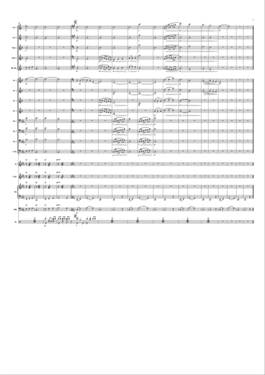 Swingnopedie Jazz Ensemble scores gallery preview page 3