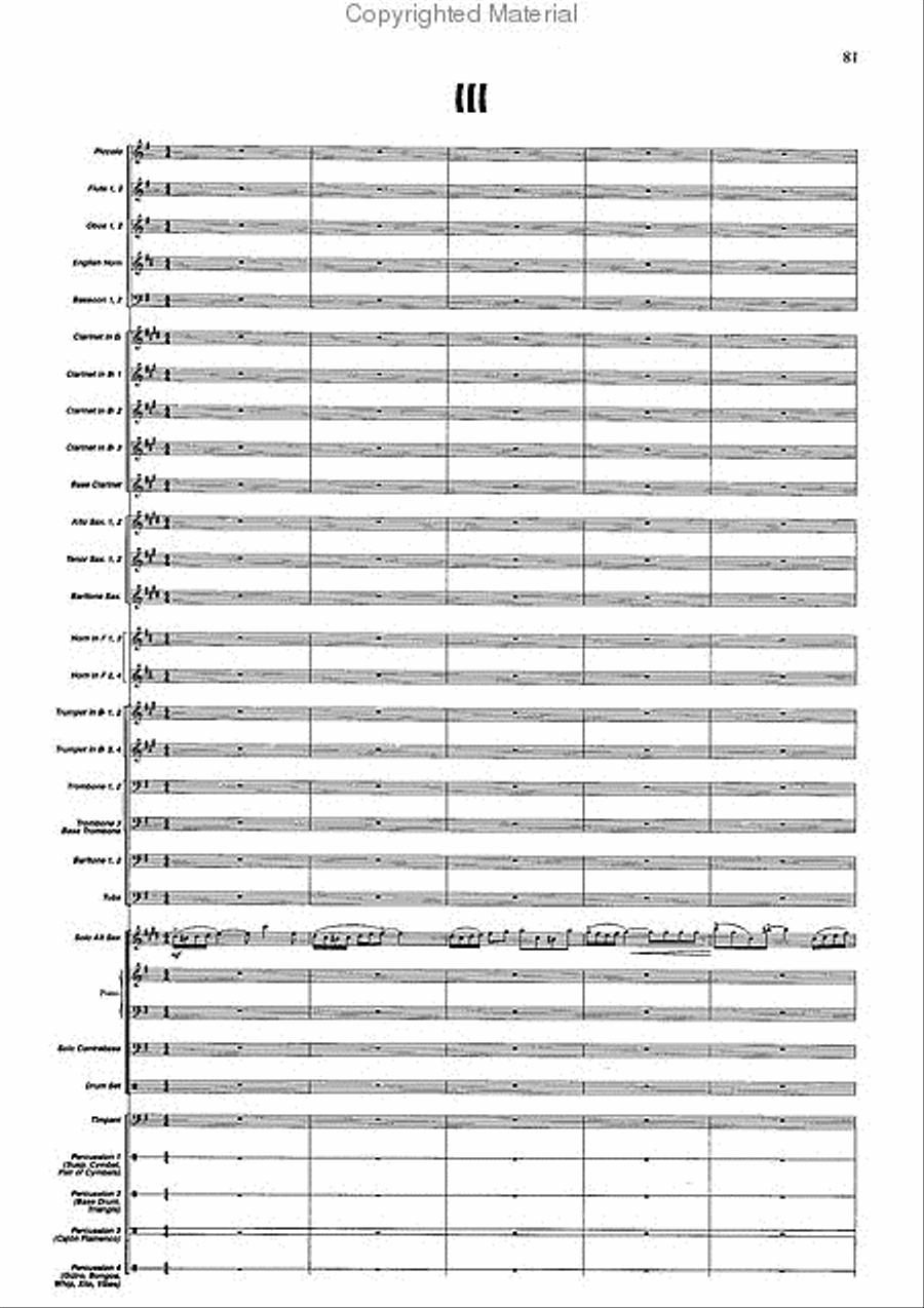 Concertango Concert Band scores gallery preview page 82