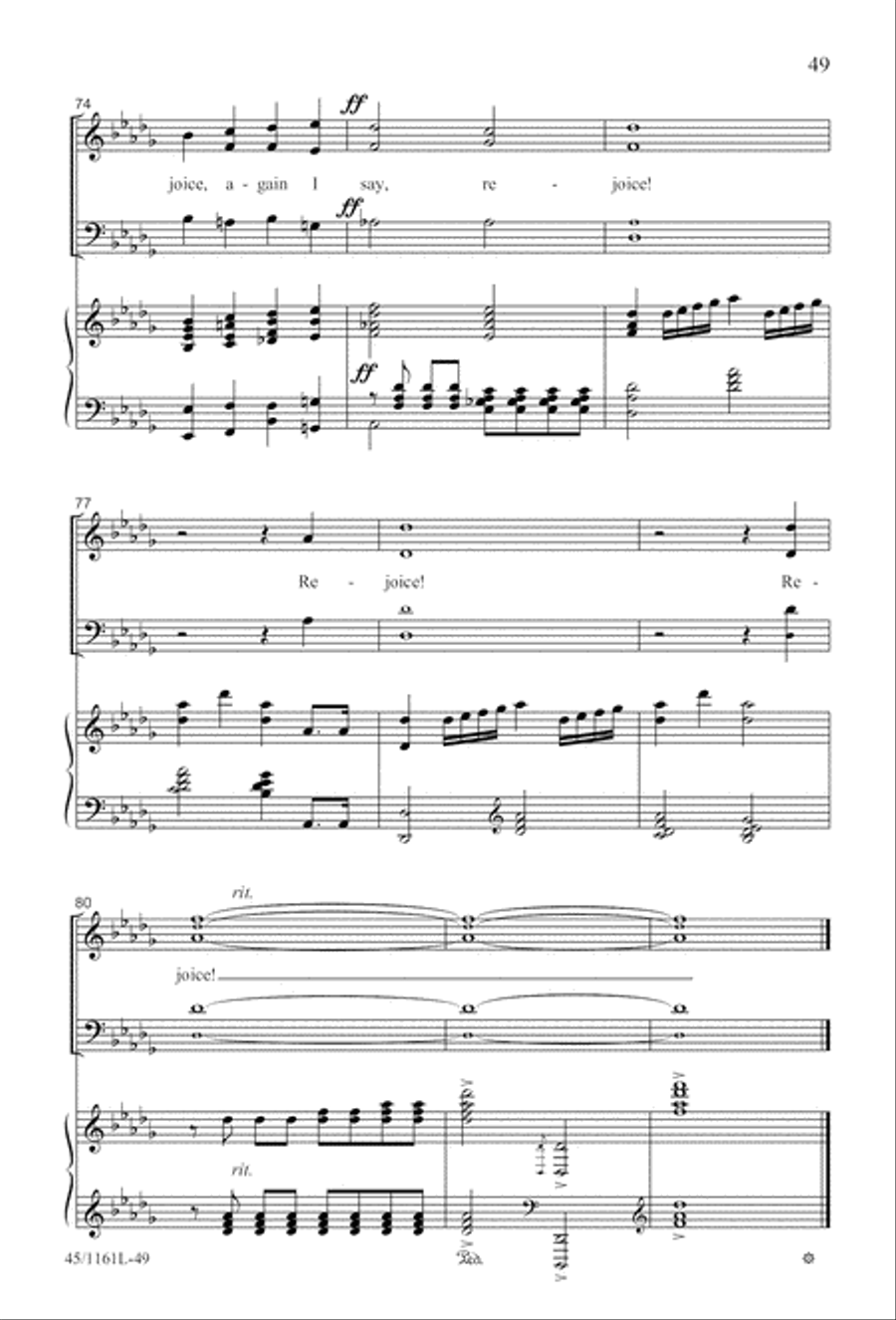 Hymns We Love to Sing Hymns We Love to Sing 3-Part scores gallery preview page 50