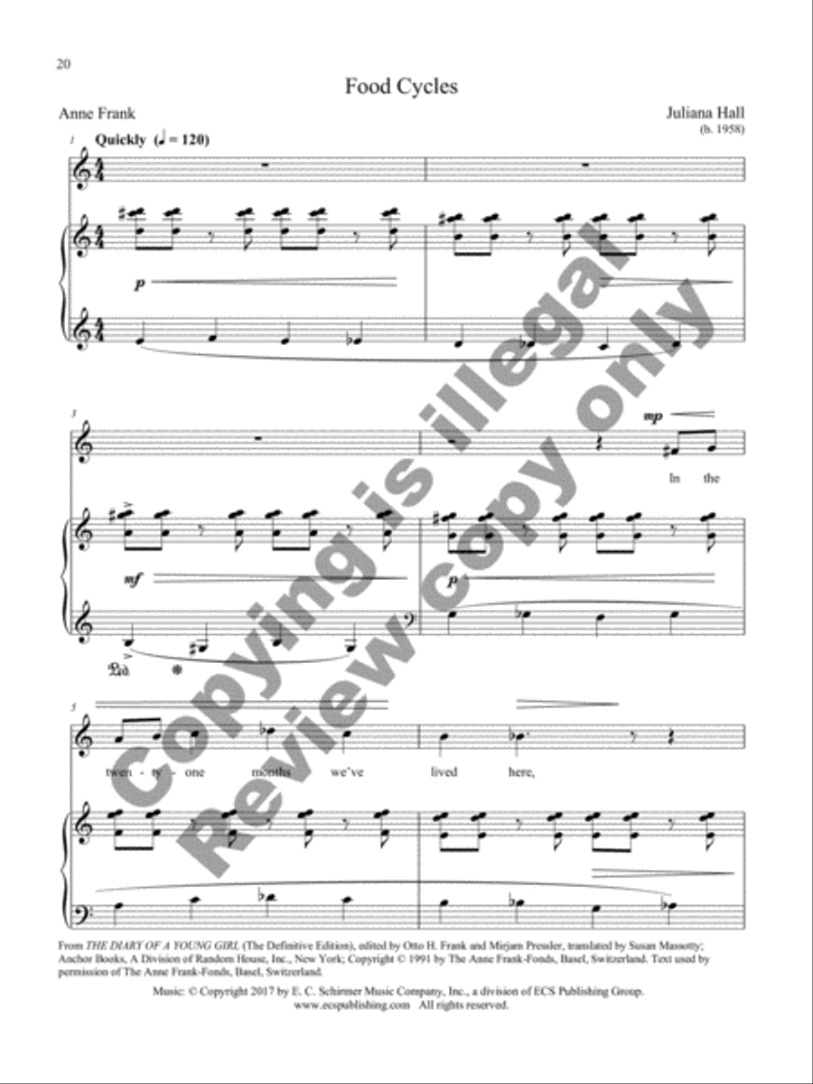 A World Turned Upside Down Mezzo-Soprano Voice scores gallery preview page 26