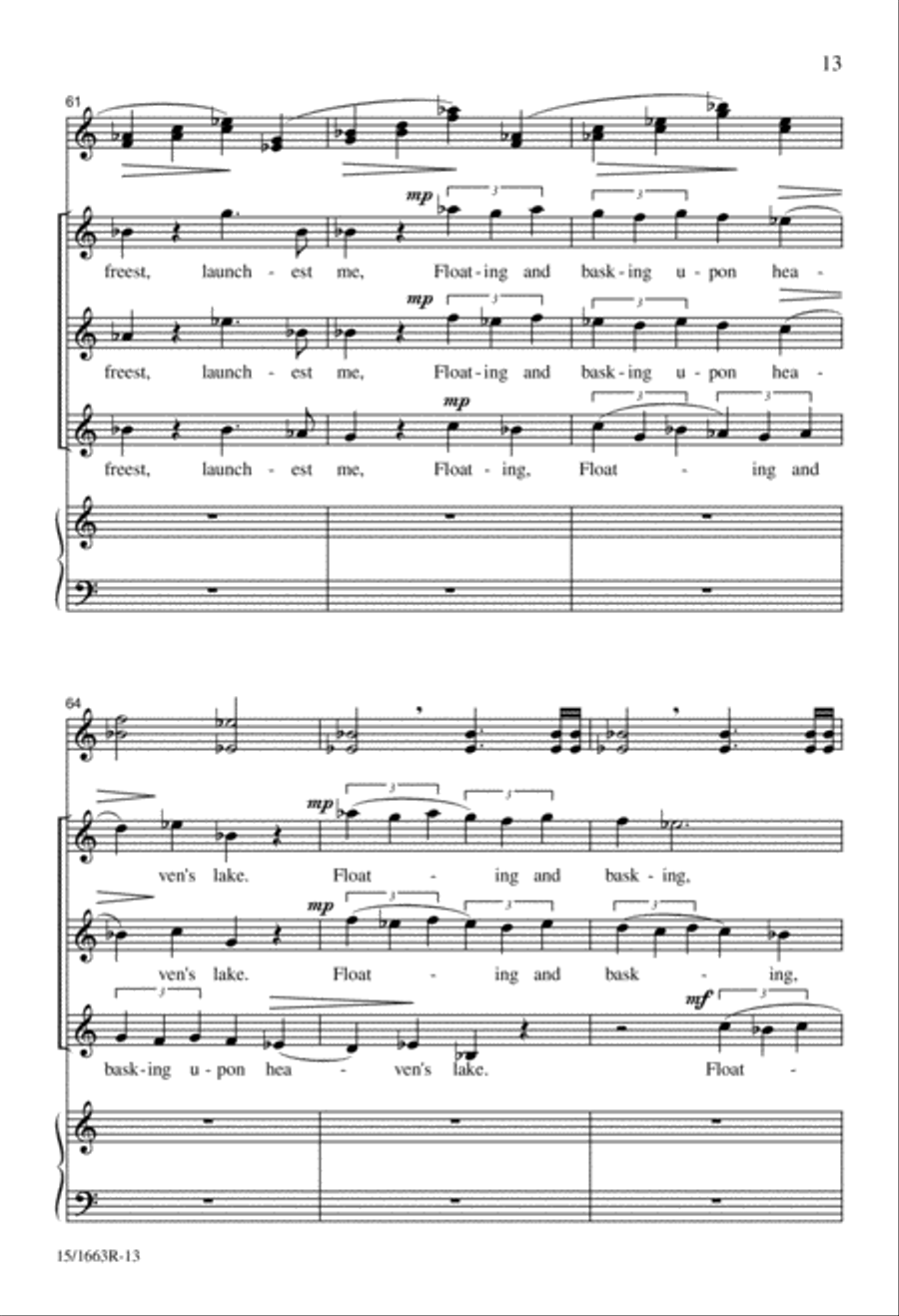 The Mystic Trumpeter SSA scores gallery preview page 13