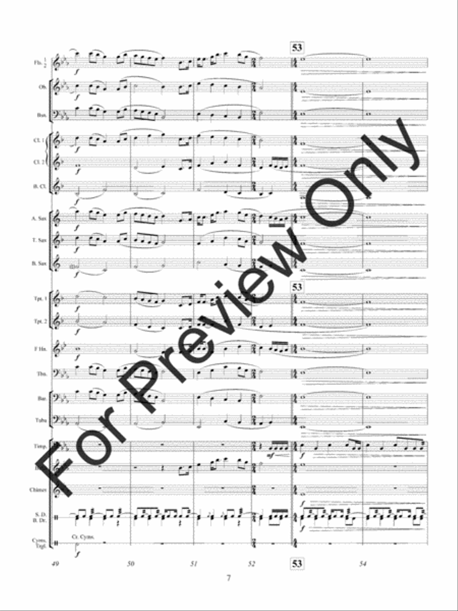 Dreams Of Scotland Concert Band scores gallery preview page 10