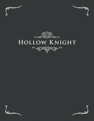 Book cover for Hollow Knight (Hollow Knight Piano Collections)