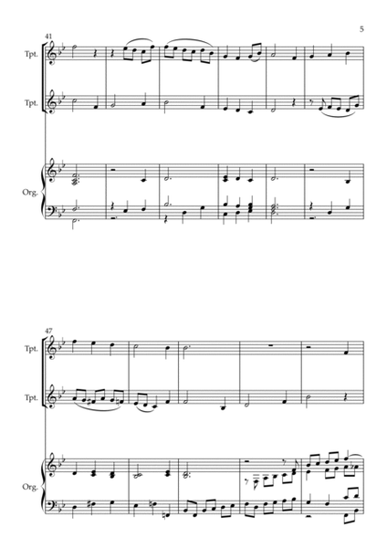 Deus Tuorum Militum, for Trumpet Duet and Organ image number null