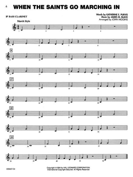 Concert Favorites Vol. 1 – Bb Bass Clarinet