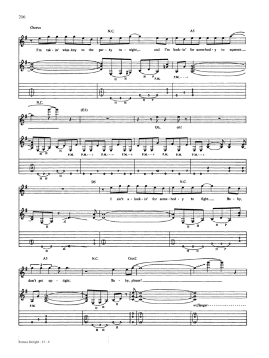 Romeo Delight Romeo Delight Guitar Tablature scores gallery preview page 4