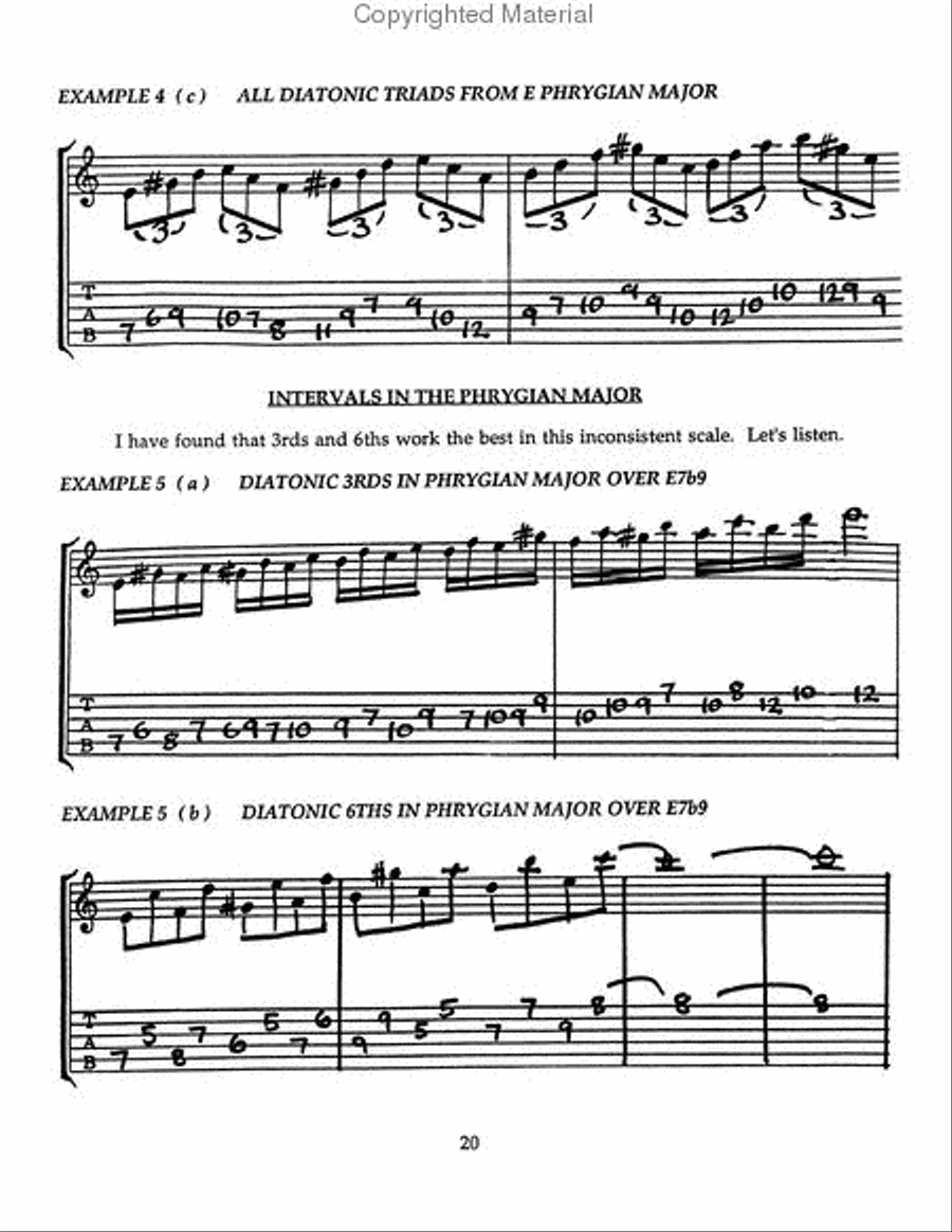 The Frank Gambale Technique, Book 2 Electric Guitar scores gallery preview page 6
