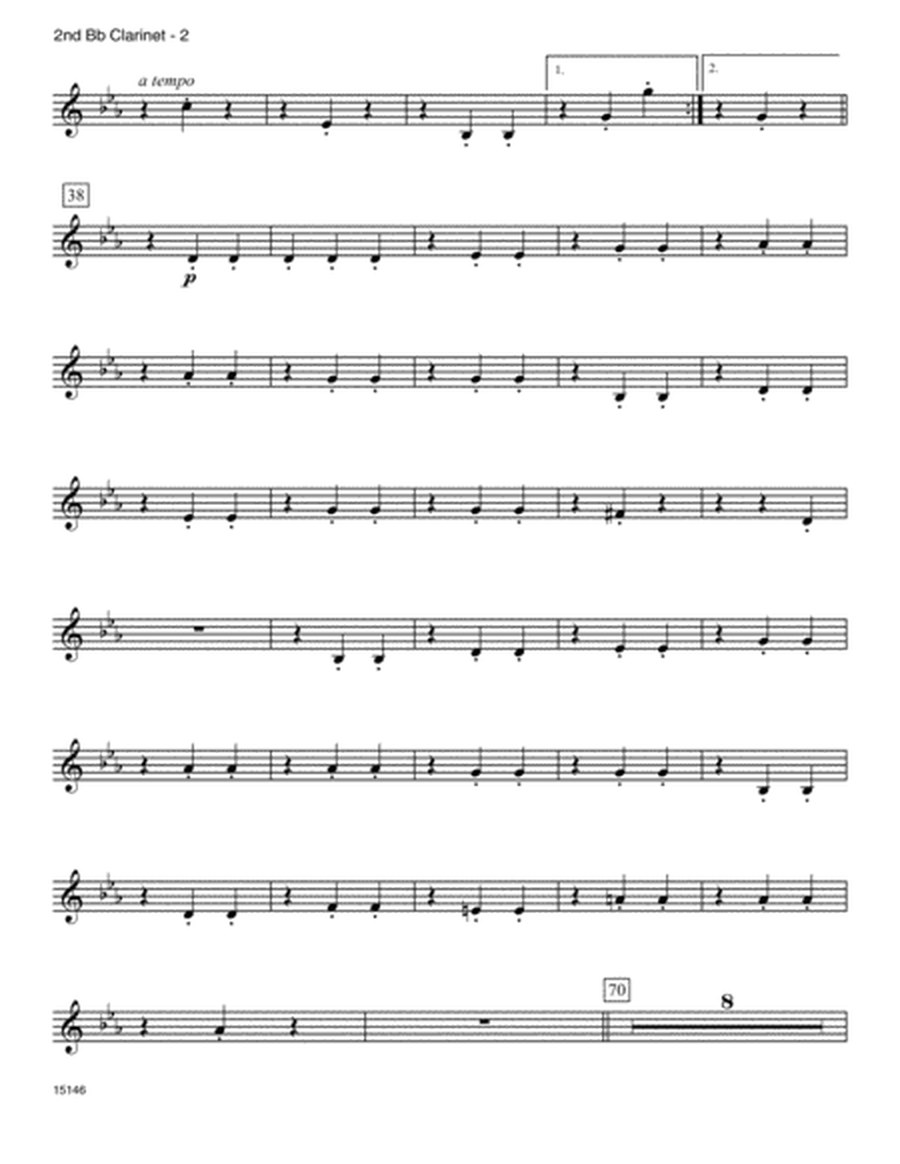 Minute Waltz (Valse Op. 64, No. 1) - 2nd Bb Clarinet