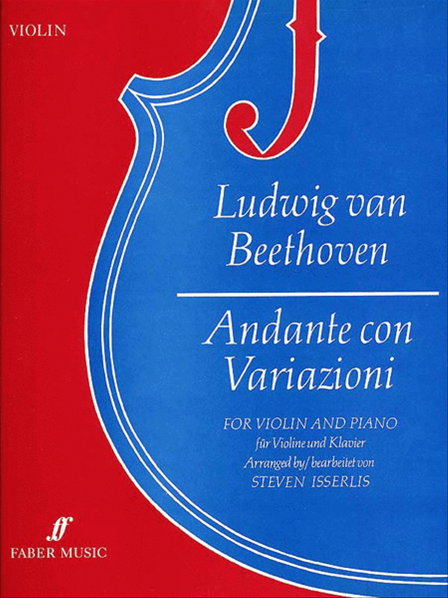 Andante Con Variazioni Small Ensemble scores gallery preview page 1