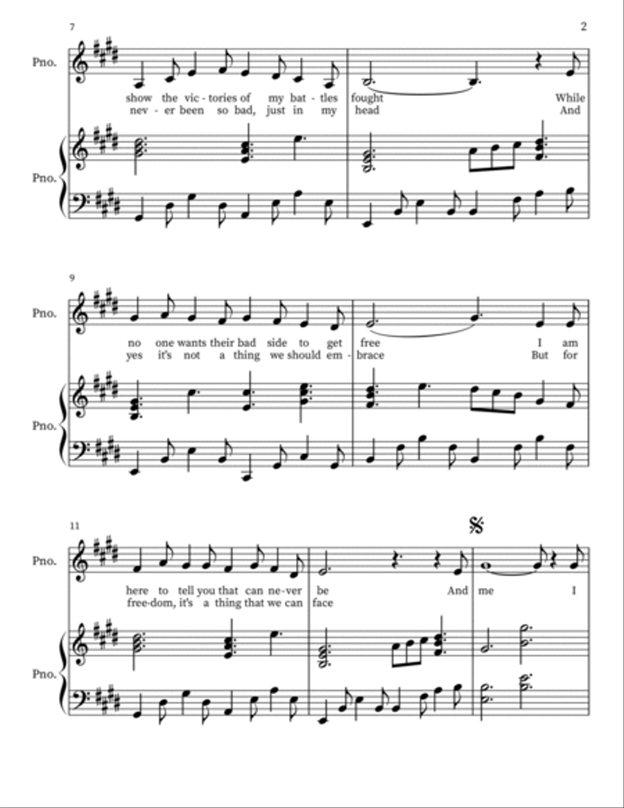 Two Halves Voice scores gallery preview page 2