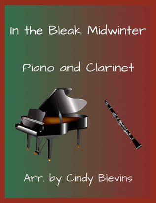 In the Bleak Midwinter, for Piano and Clarinet