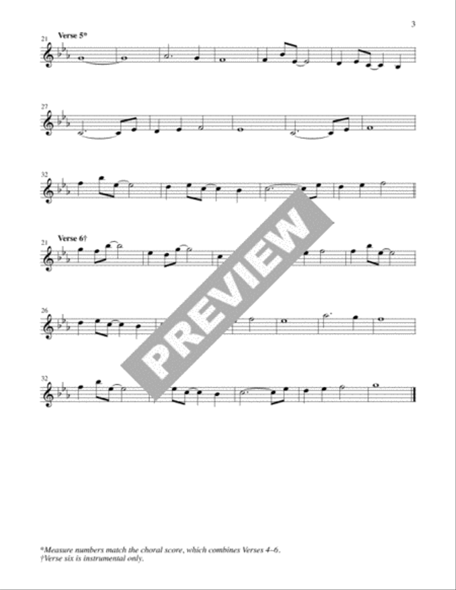In Beauty We Walk - Instrument edition Cello scores gallery preview page 3