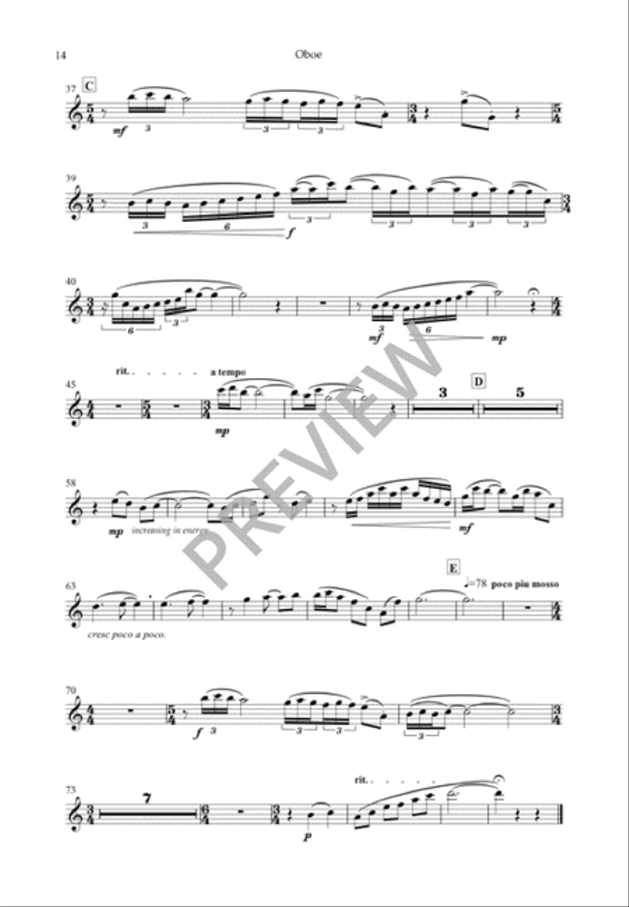 Remembering Remembering 4-Part scores gallery preview page 15