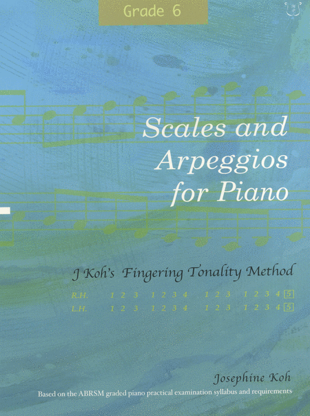 Scales and Arpeggios For Piano Grade 6