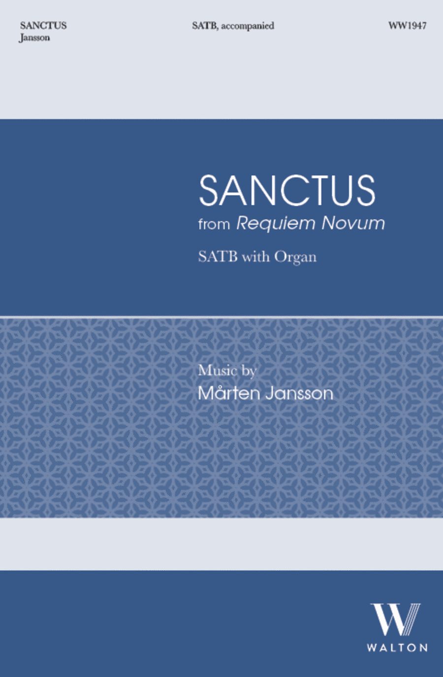 Sanctus 4-Part scores gallery preview page 1