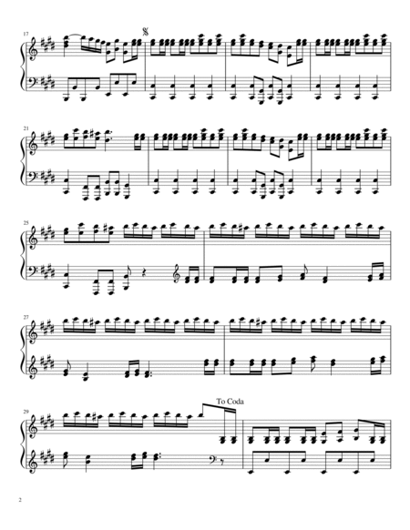 William Tell Overture ：Finale - For Piano Solo - Gioachino Rossini image number null