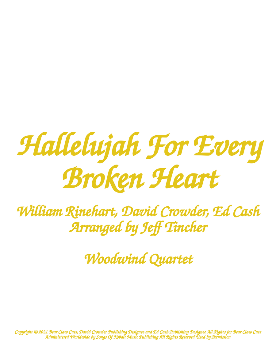Hallelujah For Every Broken Heart