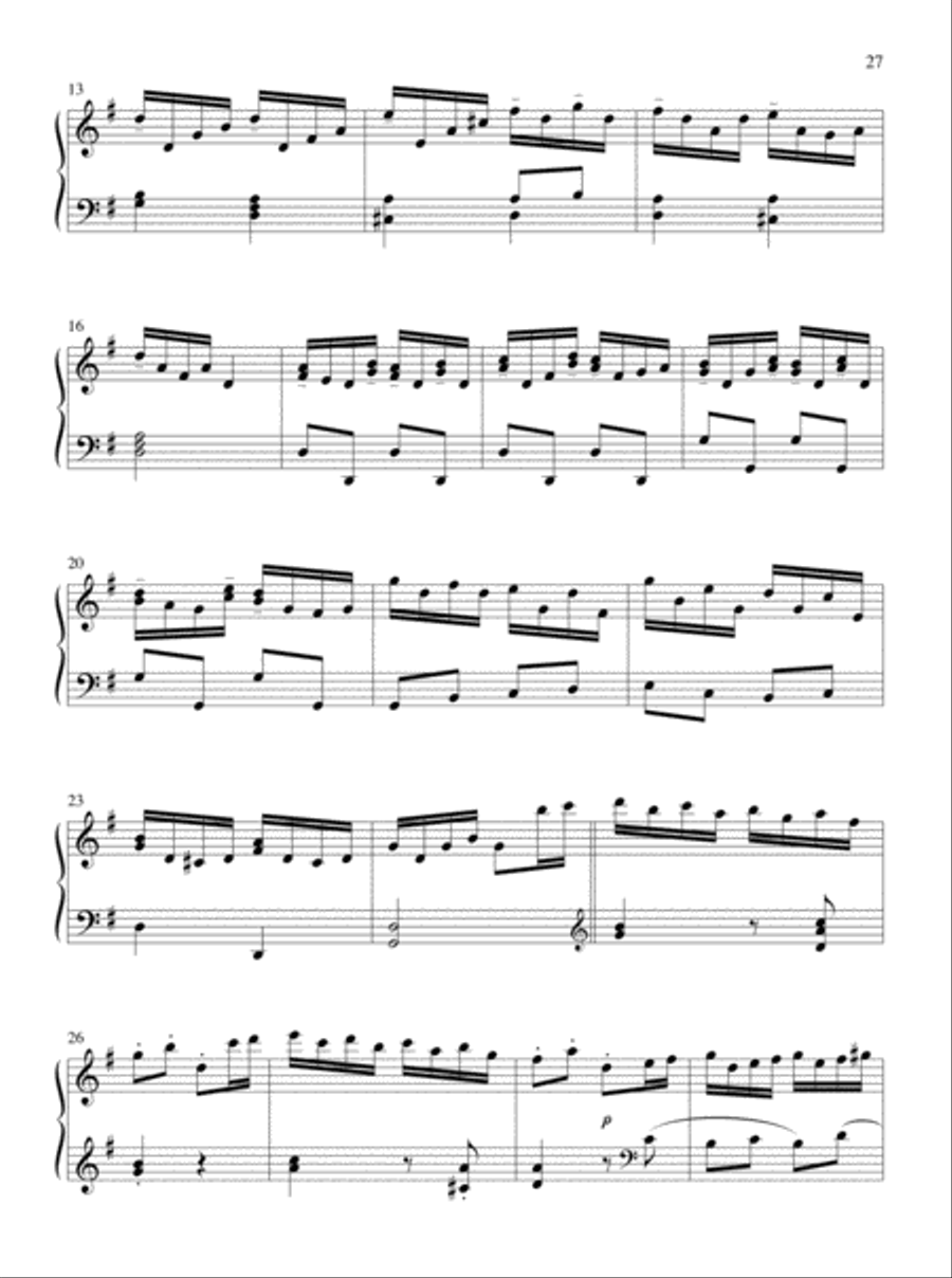 Christmas Carols and Classics Piano Solo scores gallery preview page 17