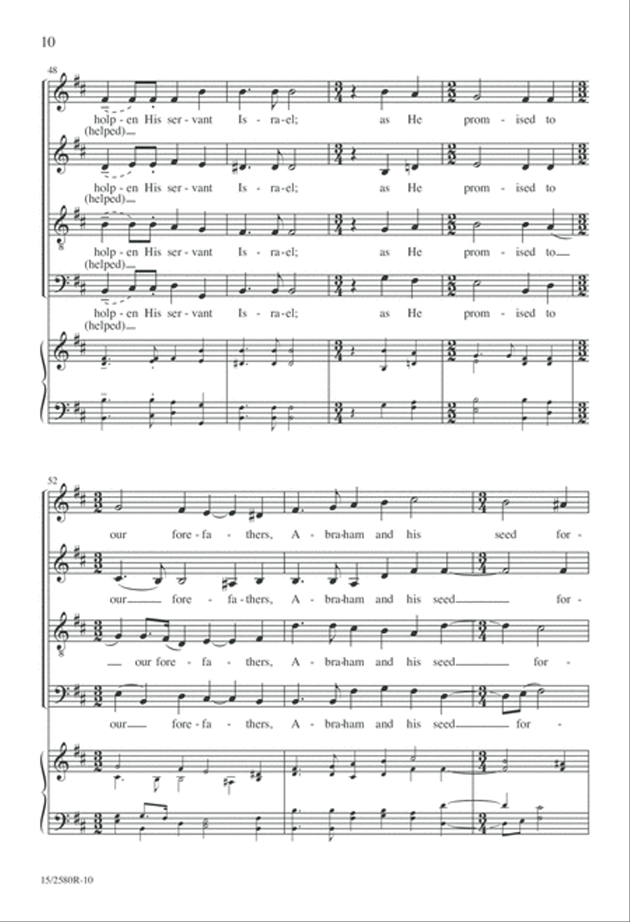 Magnificat from the 