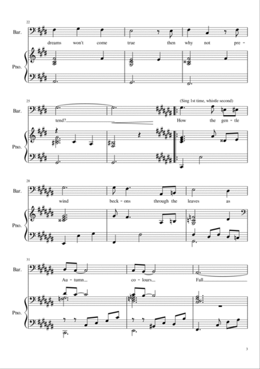 Over The Garden Wall Voice scores gallery preview page 3