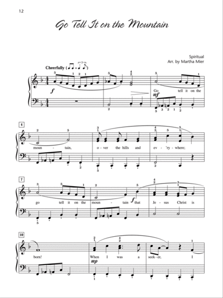 Christmas Delights, Book 3 Piano Solo scores gallery preview page 3