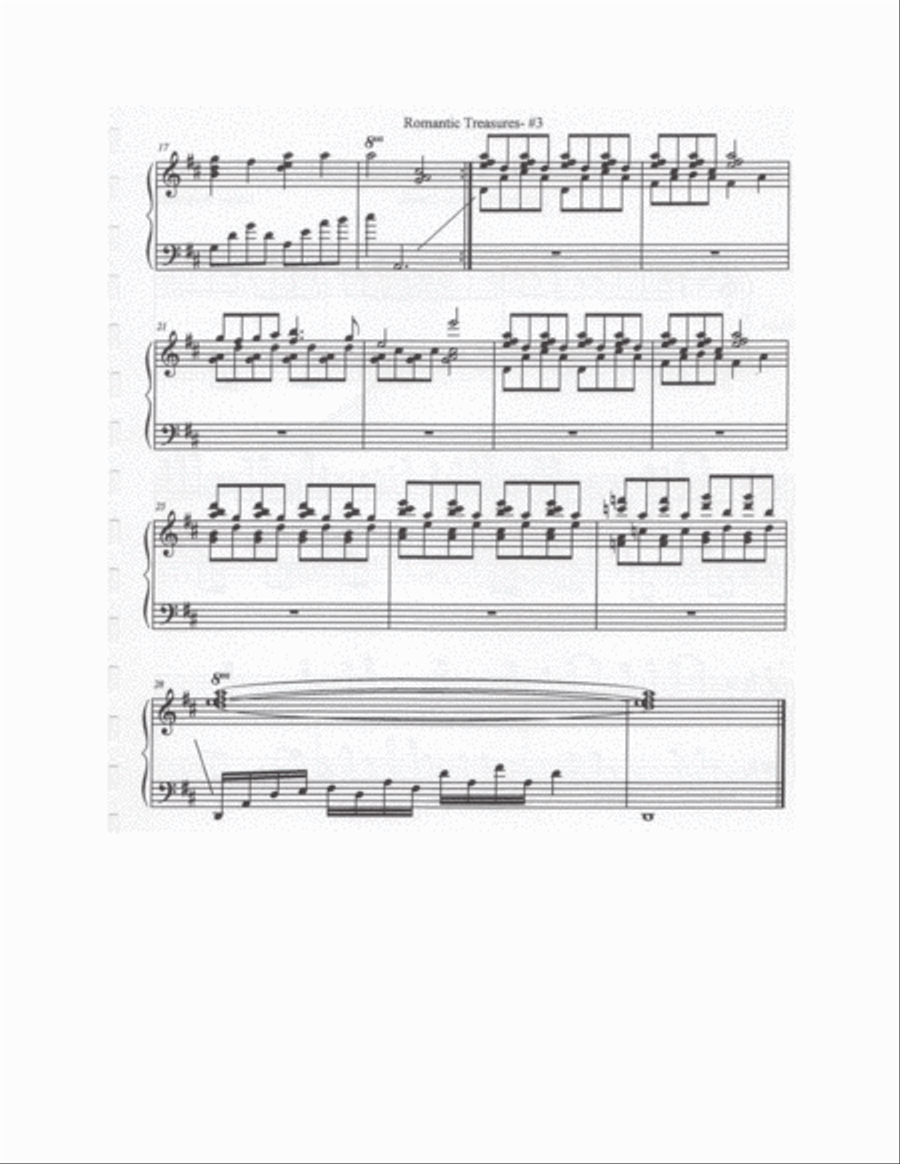 Romantic Treasures Romantic Treasures Piano Solo scores gallery preview page 6