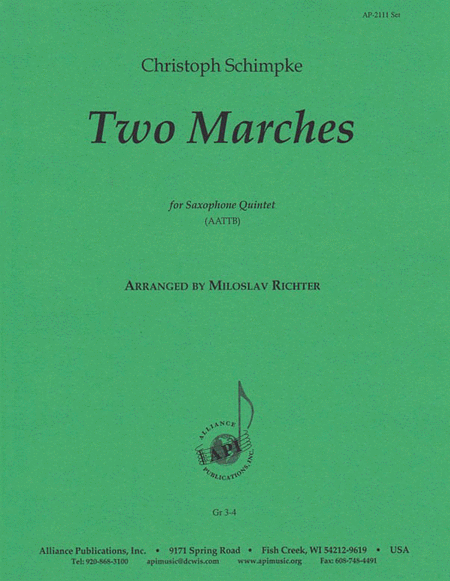 Two Marches - Sax 5 (sattb)