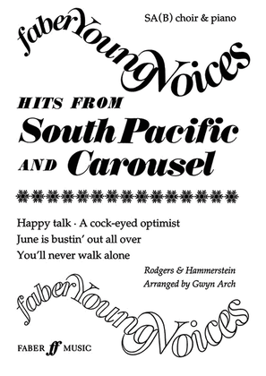 Book cover for Hits from South Pacific and Carousel