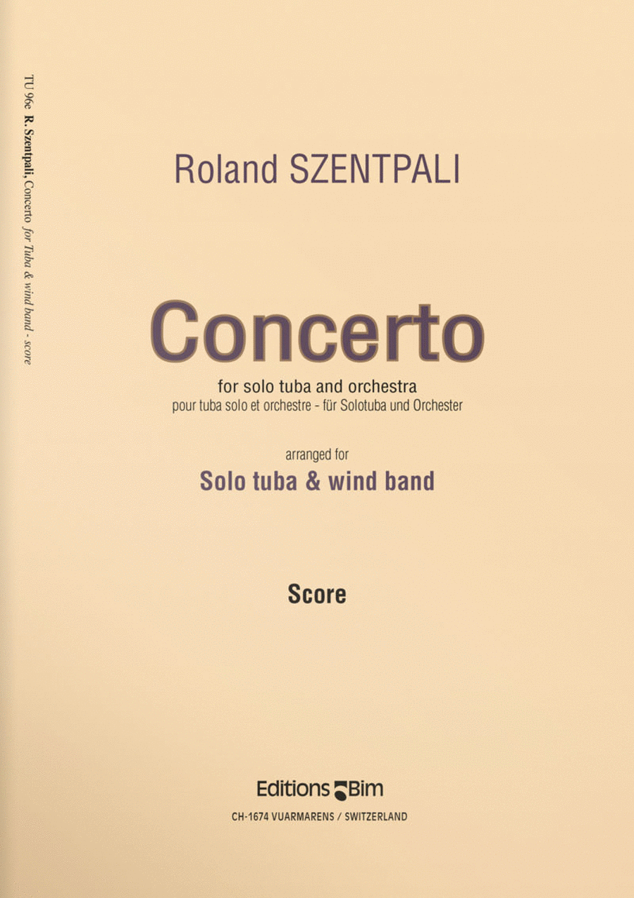 Concerto Concert Band scores gallery preview page 1
