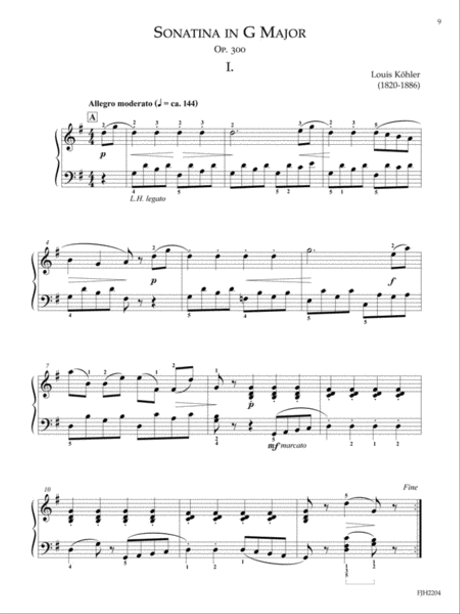 Sonatinas, Book 4 Piano Method scores gallery preview page 2