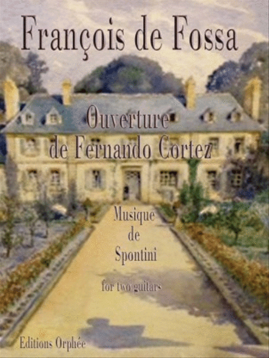 Ouverture de Fernando Cortez Chamber Music scores gallery preview page 1