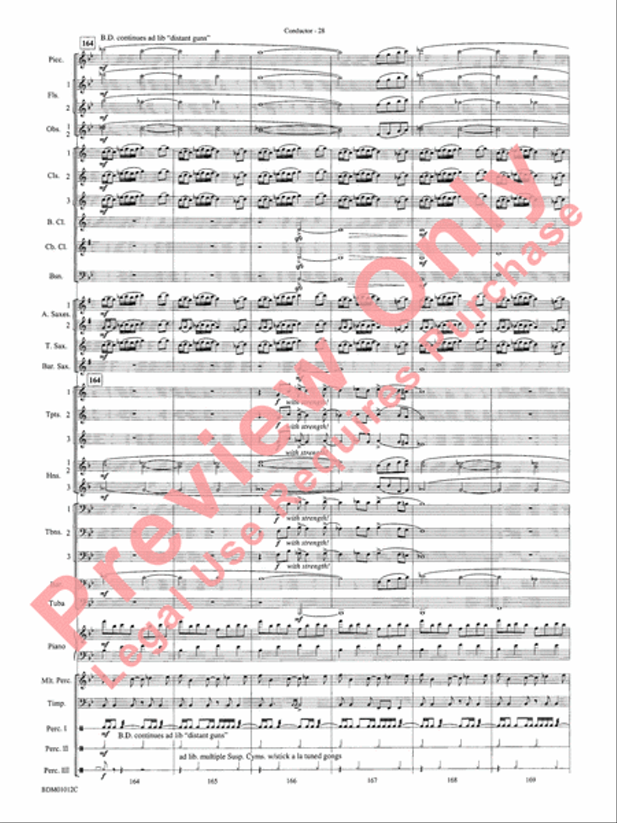 Inchon Concert Band scores gallery preview page 33
